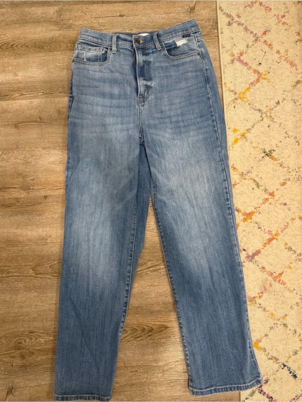 Cello Light Blue Straight-Leg Women's Jeans